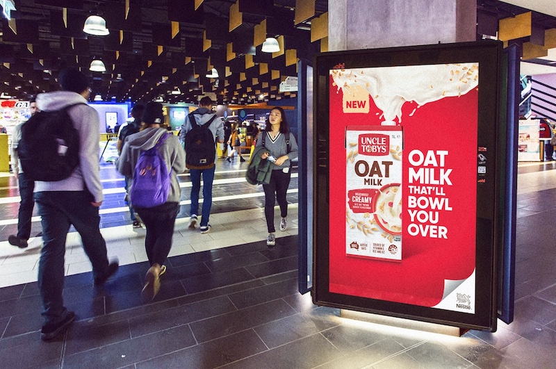 Uncle Tobys enters plant-based milk category with Oat Milk campaign via Connecting Plots