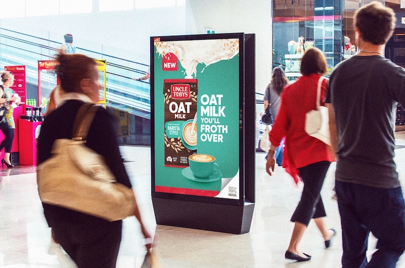 Uncle Tobys enters plant-based milk category with Oat Milk campaign via Connecting Plots