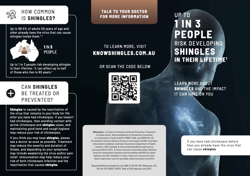 GSK puts spotlight on Shingles in new awareness campaign via Grey Global and Orchard Marketing