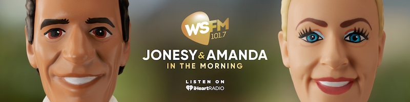 WSFM turns Jonesy & Amanda into cheeky little action figures in new campaign via Emotive