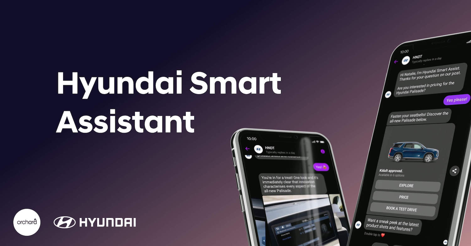 Hyundai launches Australian automotive first, Facebook Keyword Recognition Chatbot via Orchard