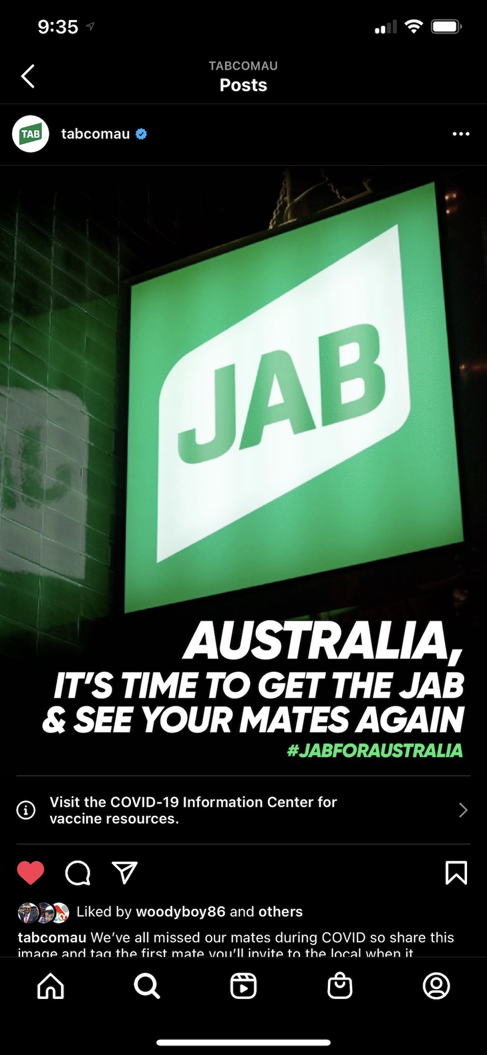 TAB encourages all Aussies to ‘JAB For Your Local’ in latest campaign via M&C Saatchi Sydney