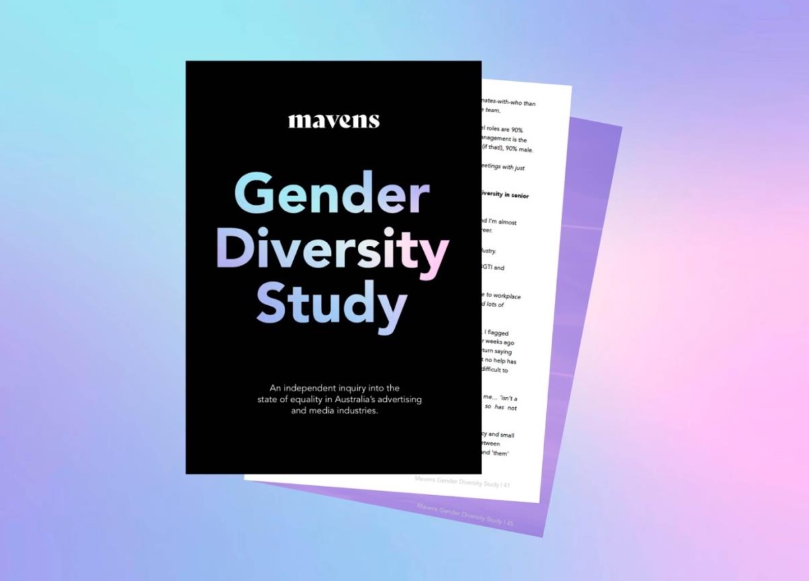 Mavens launches new Gender Diversity report