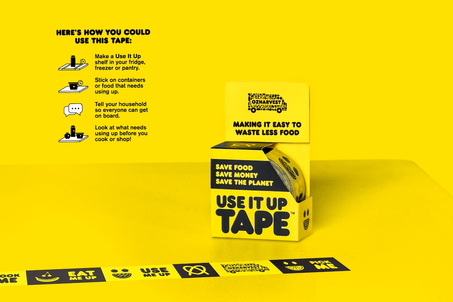 OzHarvest launches Use It Up, a world-first product to help fight food waste and climate change from the kitchen via R/GA Australia