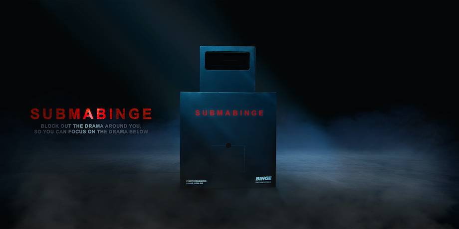 BINGE launches the SUBMABINGE: An at-home submarine viewing experience via Thinkerbell