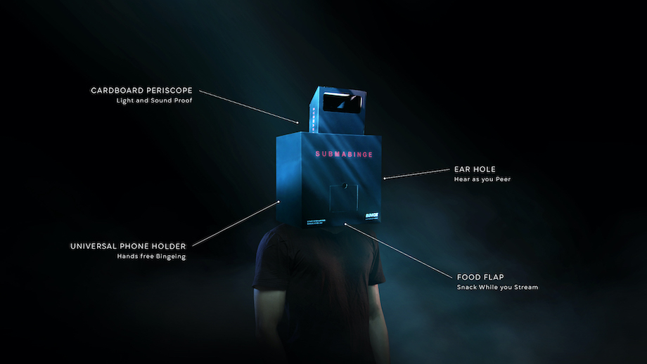 BINGE launches the SUBMABINGE: An at-home submarine viewing experience via Thinkerbell