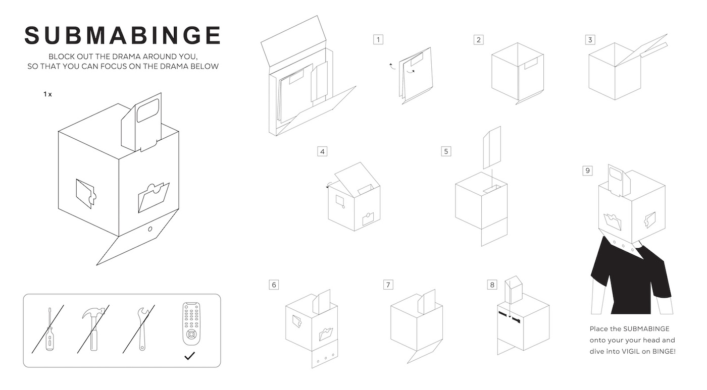 BINGE launches the SUBMABINGE: An at-home submarine viewing experience via Thinkerbell