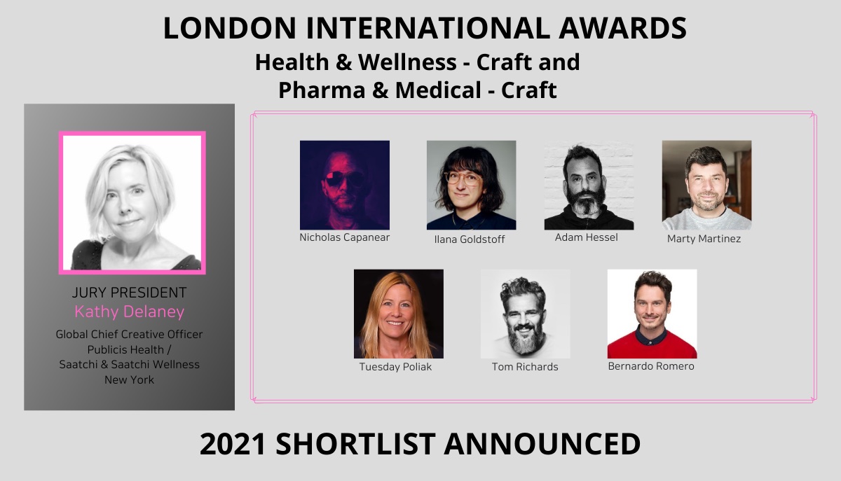 Thinkerbell, AIRBAG and FINCH shortlisted in LIA Health & Wellness + Health & Wellness – Craft