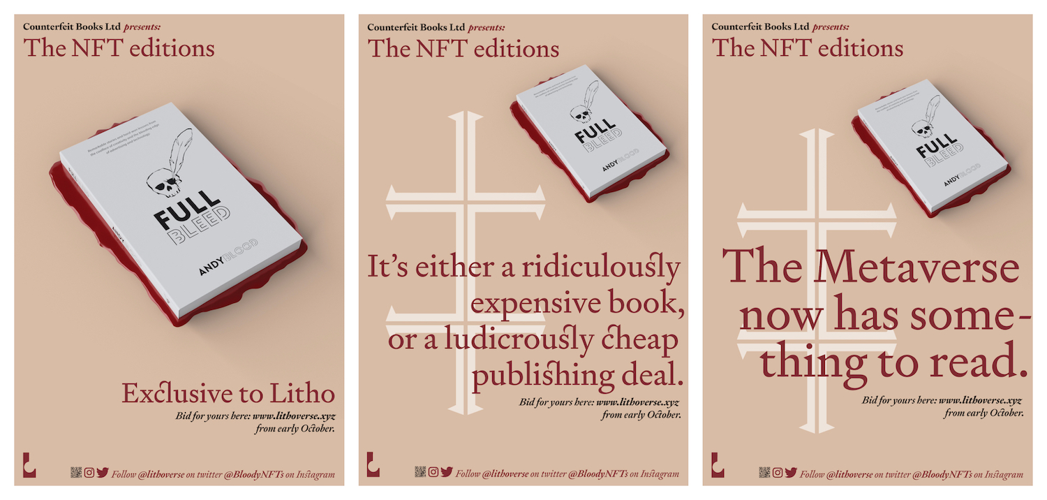 Ex-Facebook creative strategist Andy Blood releases book ‘Full Bleed’ as a series of NFTs