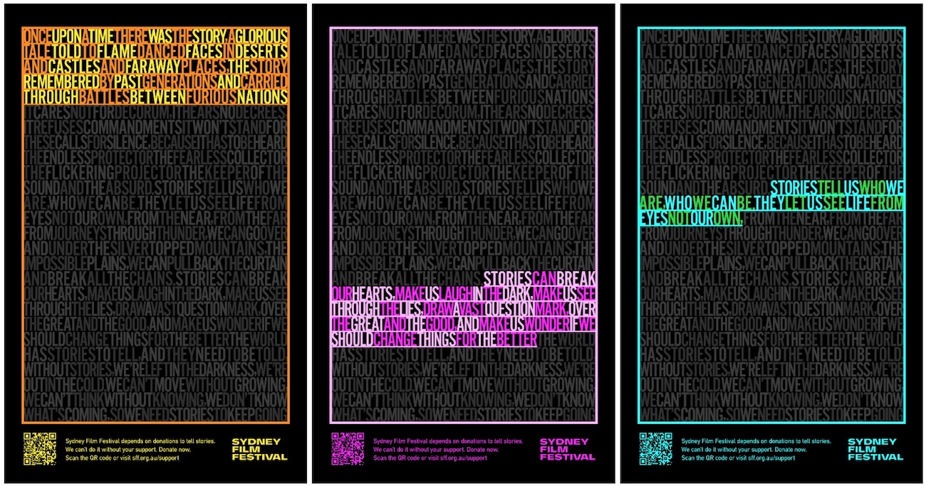 Andy Flemming on the lost art of words and typography for Sydney Film Festival