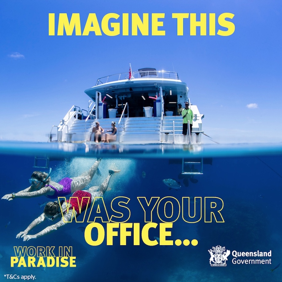 Queensland Government unveils new ‘Work In Paradise’ campaign via Publicis Worldwide