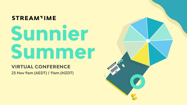 Streamtime to host free online conference with valuable insights for creative businesses on Tuesday November 23, 9:00am – 1:00pm AEDT