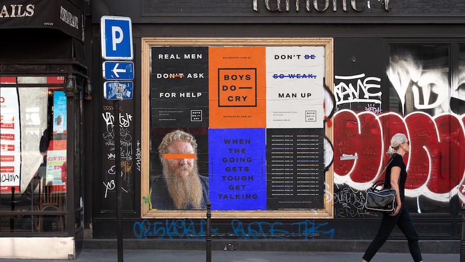 Men encouraged to challenge stereotypes with national ‘BOYS DO CRY’ campaign via The Hallway