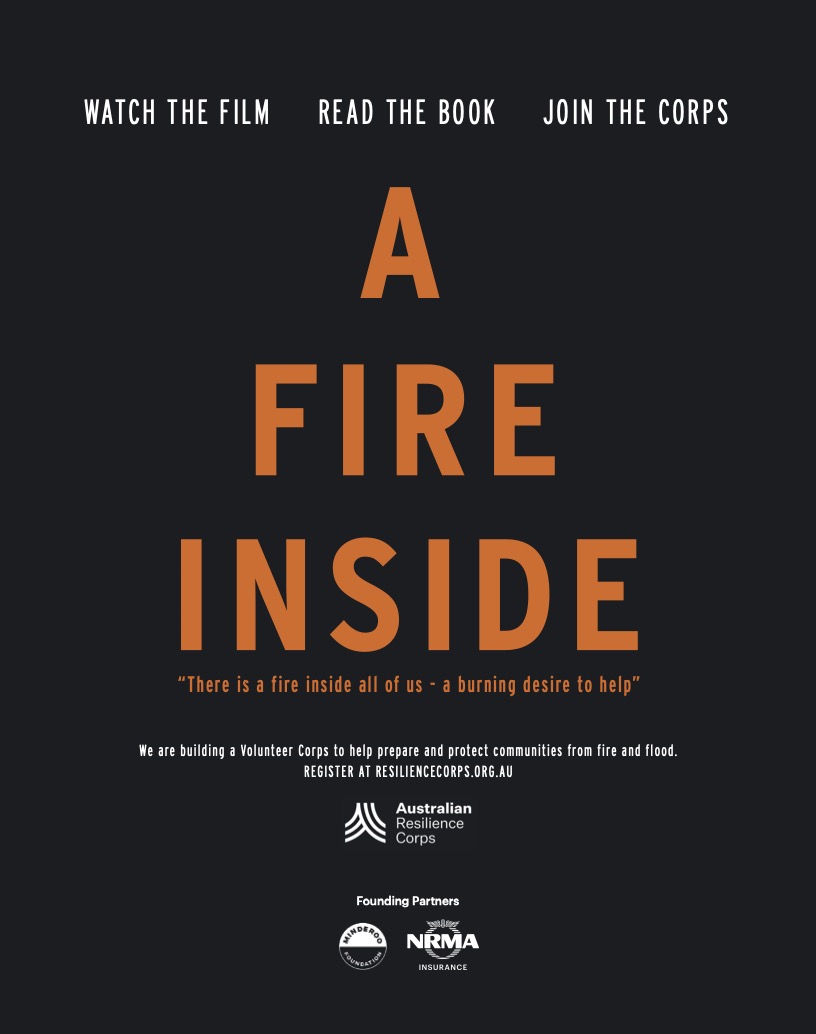 A Fire Inside: NRMA Insurance backs a film, book and a national resilience volunteer movement