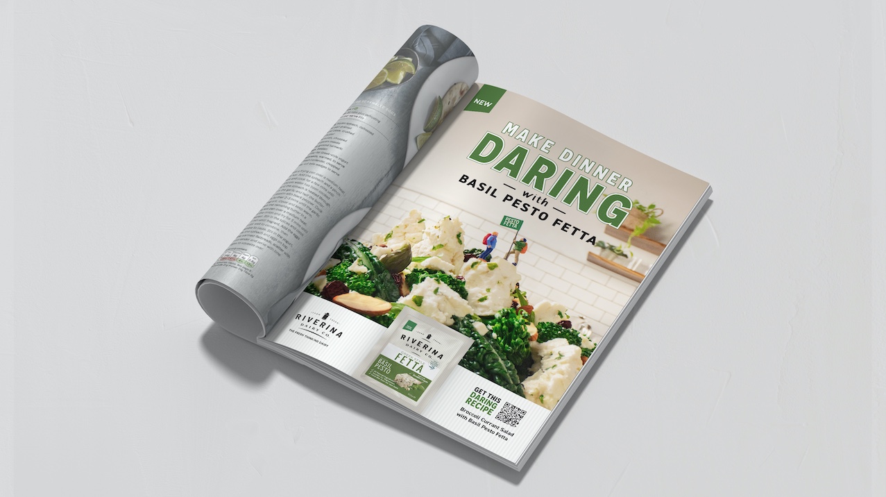Riverina Dairy Co. inspires foodies to Make Dinner Daring in new campaign via Paper Moose