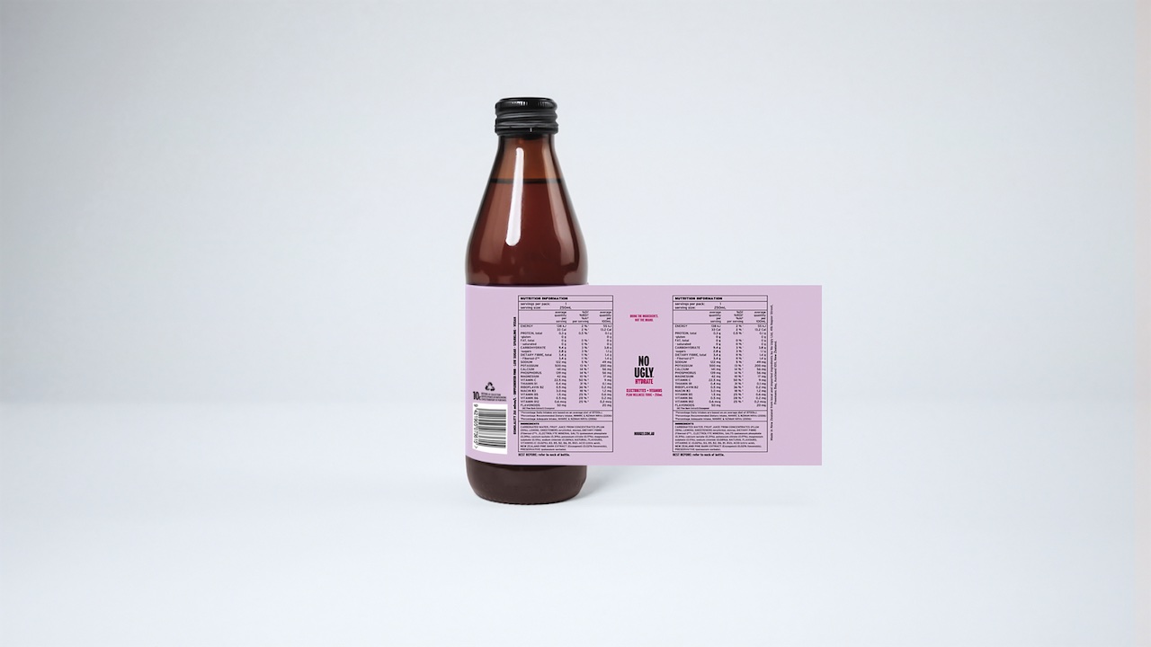 No Ugly Hydrate puts ingredients front and centre in new campaign via Innocean