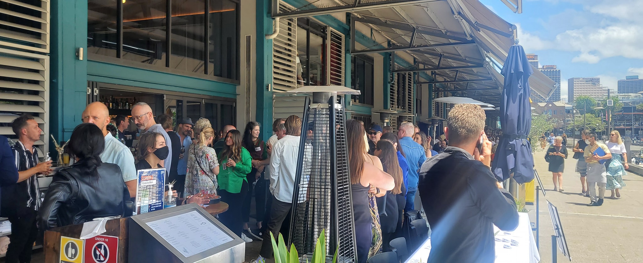The cream of Sydney’s advertising + production industry attend the CB Legendary Cocktails ~ sponsored by Fin, Photoplay and Music Mill