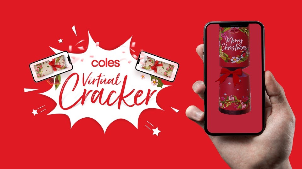 Coles helps Aussies share joy this Chrissy with Virtual Christmas Cracker launch via DDB
