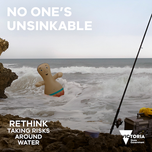 Victorian Government launches ‘The Unsinkable Guy’ campaign via TBWA\Melbourne to shake the overconfidence of men around water