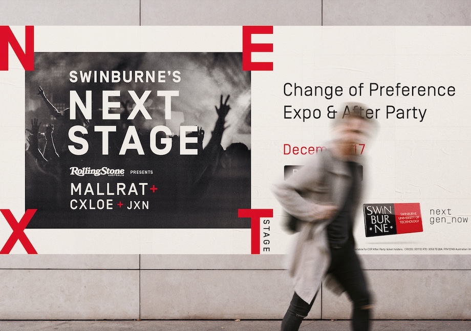 Swinburne + Rolling Stone to welcome Year 12s with Next Stage concert via Initiative + Deloitte