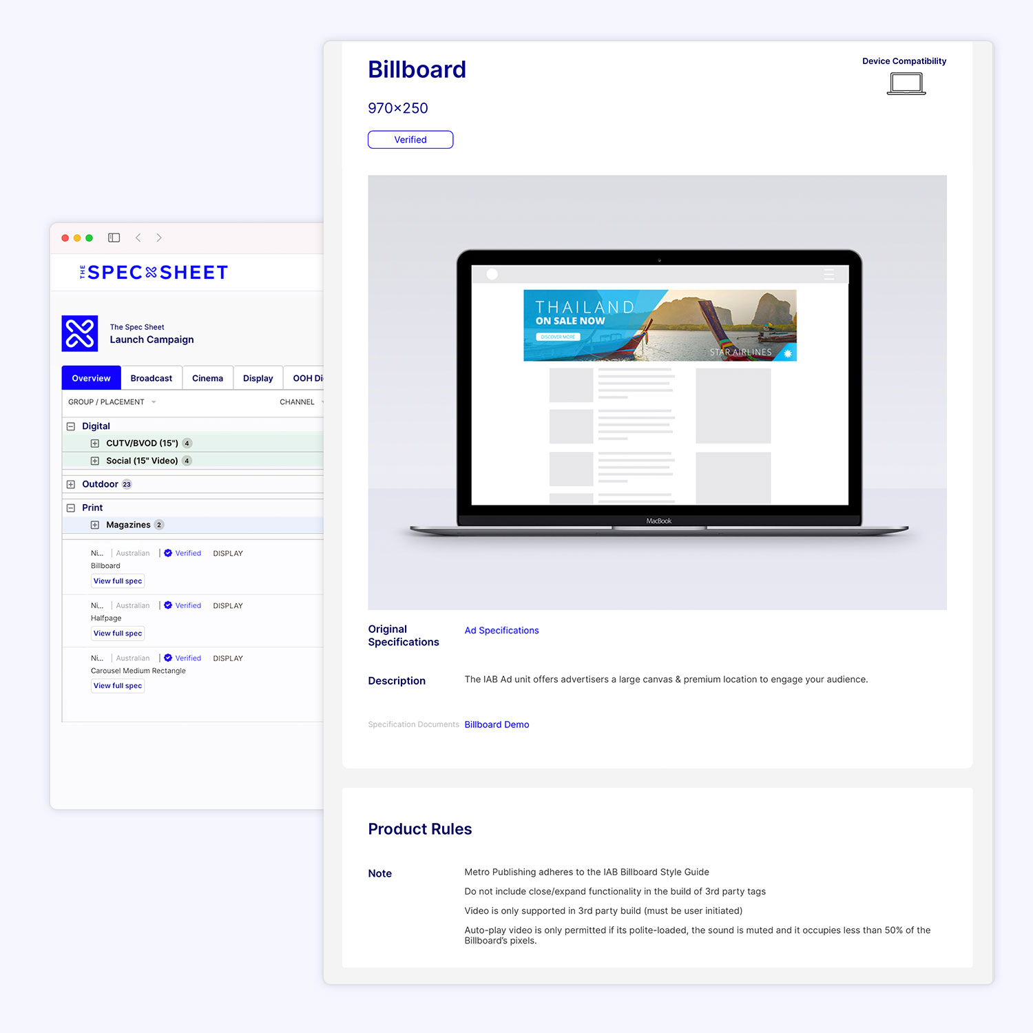 Australian start-up The Spec Sheet launches tech platform to revolutionise ad specs