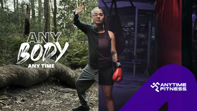 Anytime Fitness launches new ‘Any body, Any time’ campaign via Performics Mercerbell