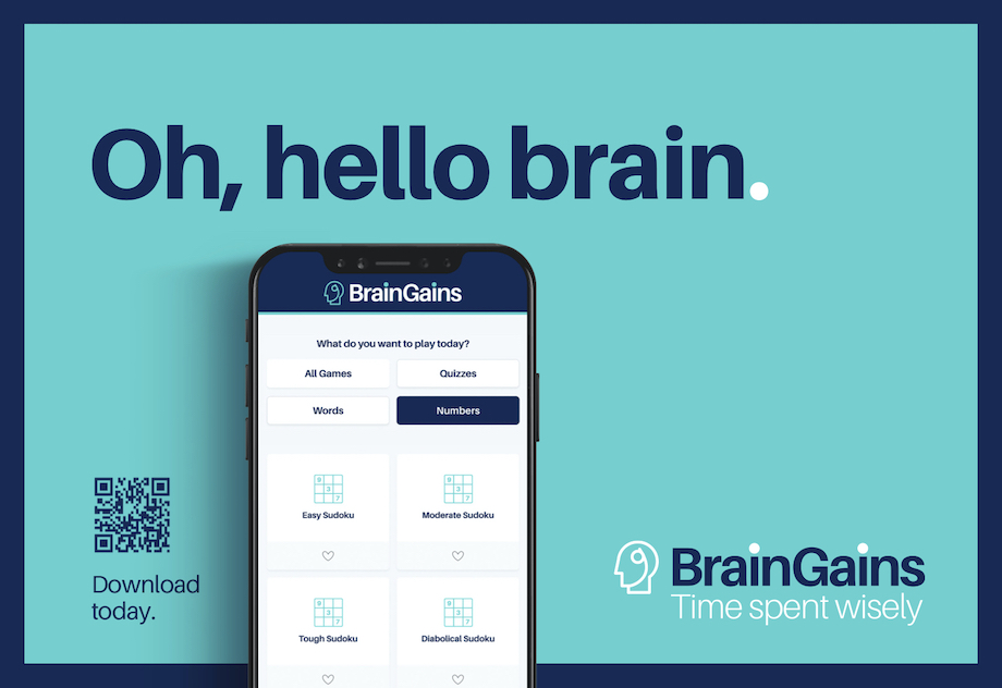 News Corp launches campaign for new product, BrainGains puzzle app via Archibald Williams