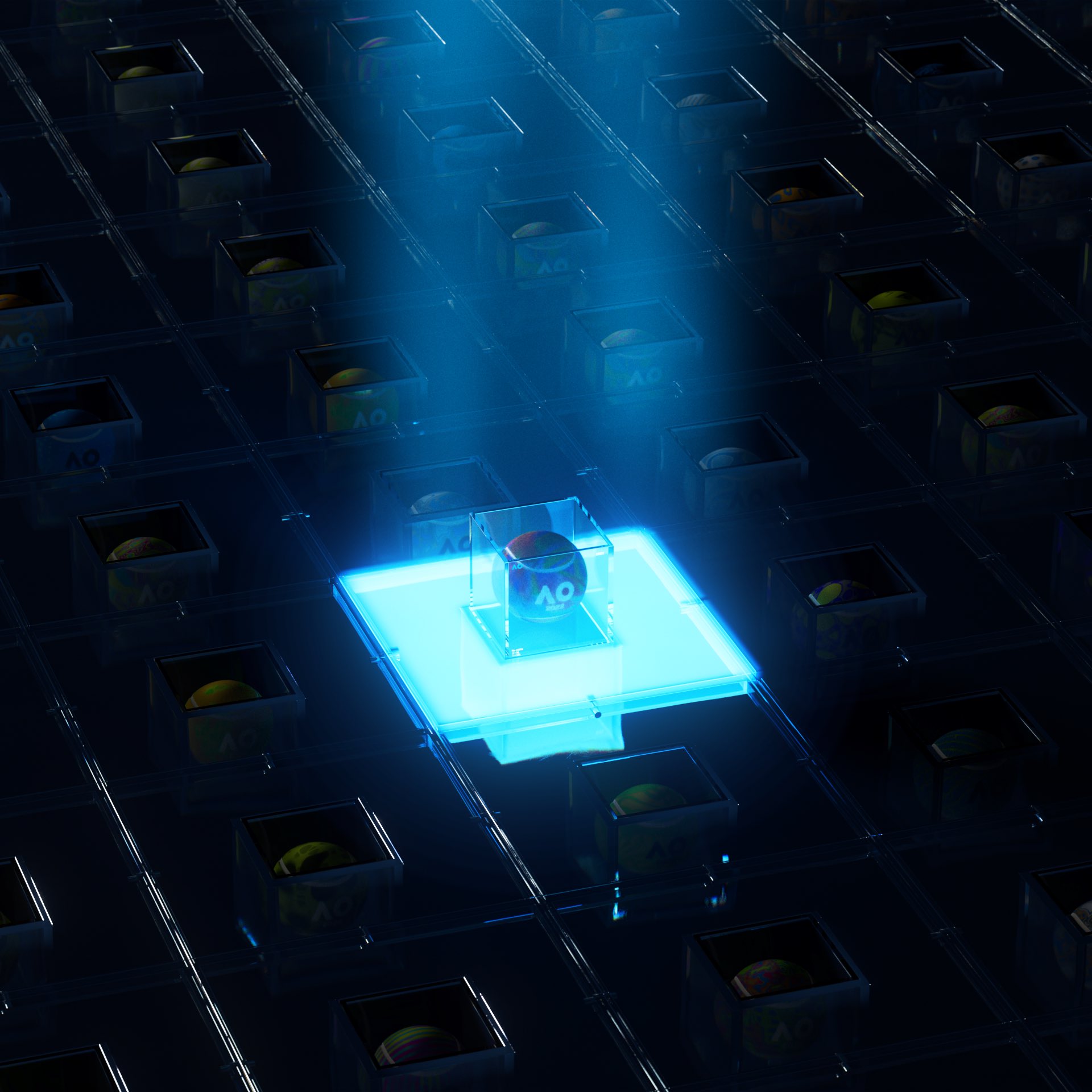 Australian Open launches Decentraland: Serves up world-first NFT ‘AO Art Ball’ collection linked to live match data via Run it Wild + Rarer Things