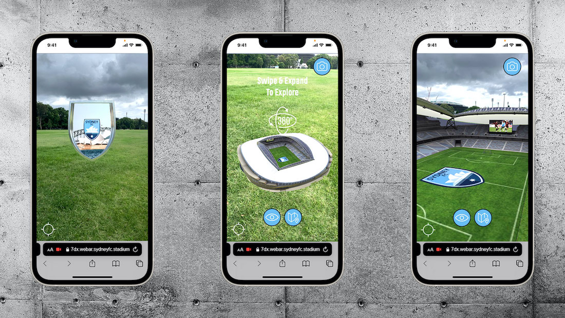 Sydney FC launches new Augmented Reality stadium reveal experience via 7DX, Sydney
