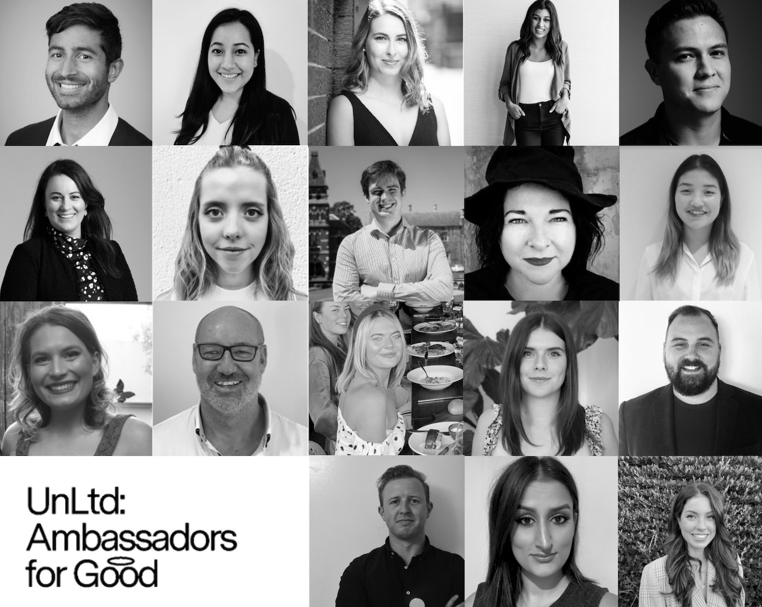 UnLtd announces 2022 Ambassadors for Good