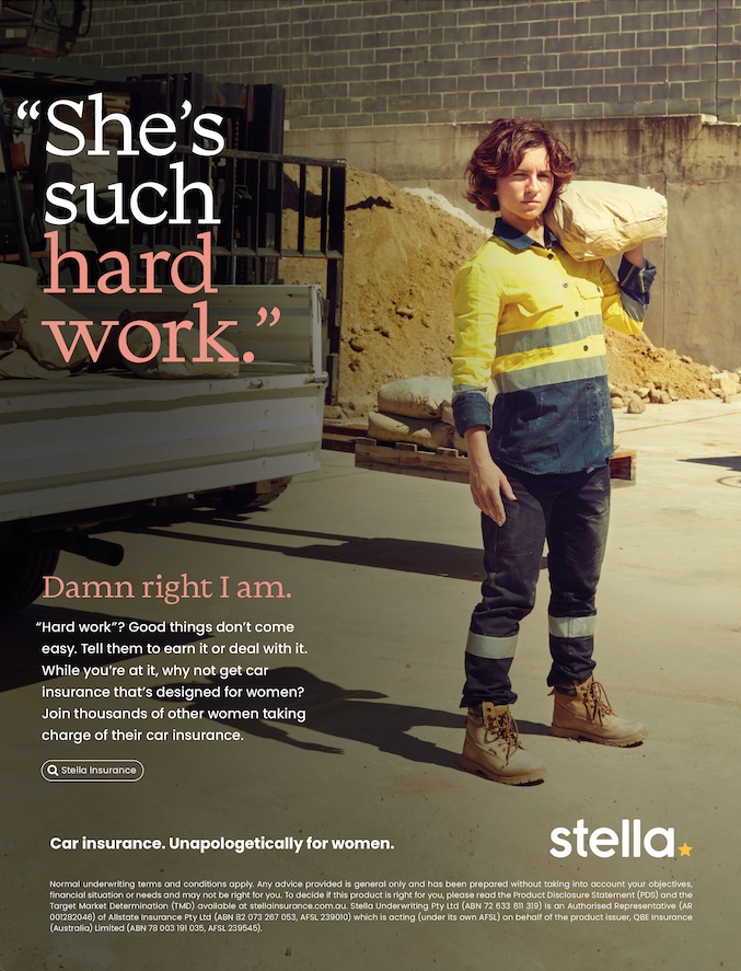 Stella car insurance launches ‘Unapologetically For Women’ brand campaign via Cocogun