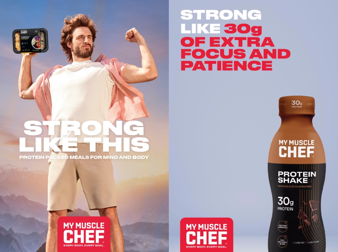 My Muscle Chef redefines what it means to be strong in new campaign via TBWA\Sydney