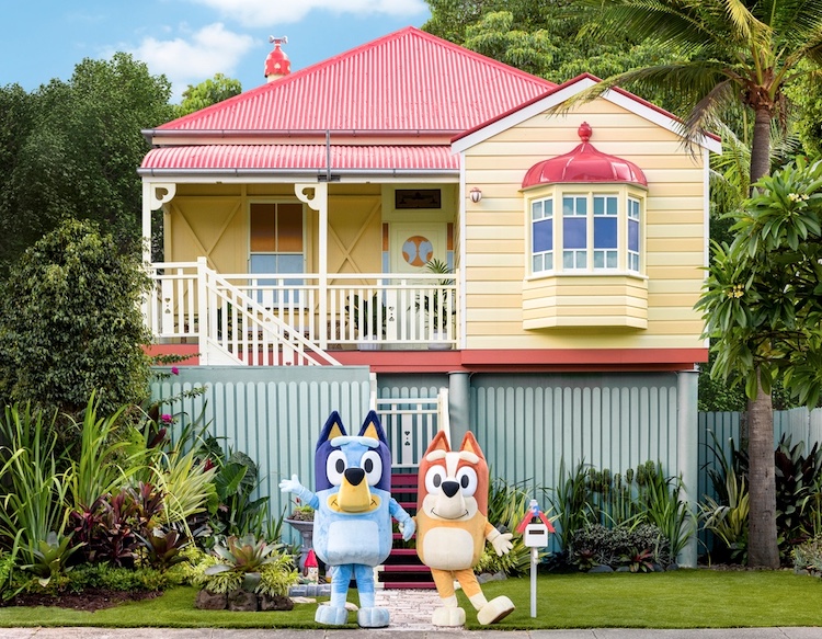 Taxi Film Production partners with Airbnb and BBC Studios to recreate the iconic house from global children’s hit show Bluey