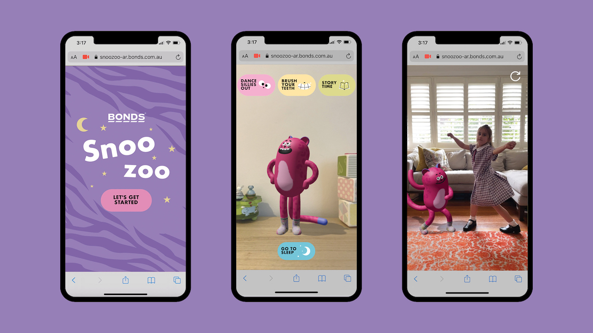 Bonds launches Bonds Home bedding with AR bedtime routine experience via Special and Buck