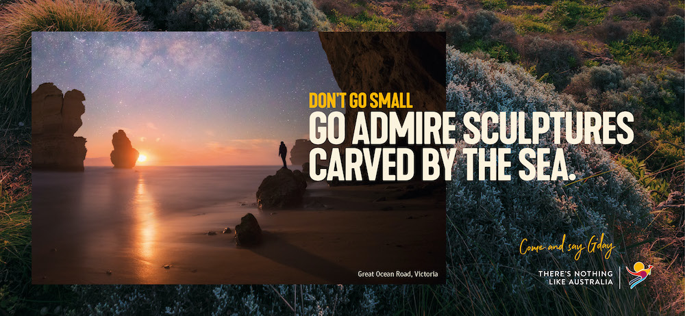 Tourism Australia says ‘Don’t Go Small. Go Australia’ in global campaign via CHEP Network