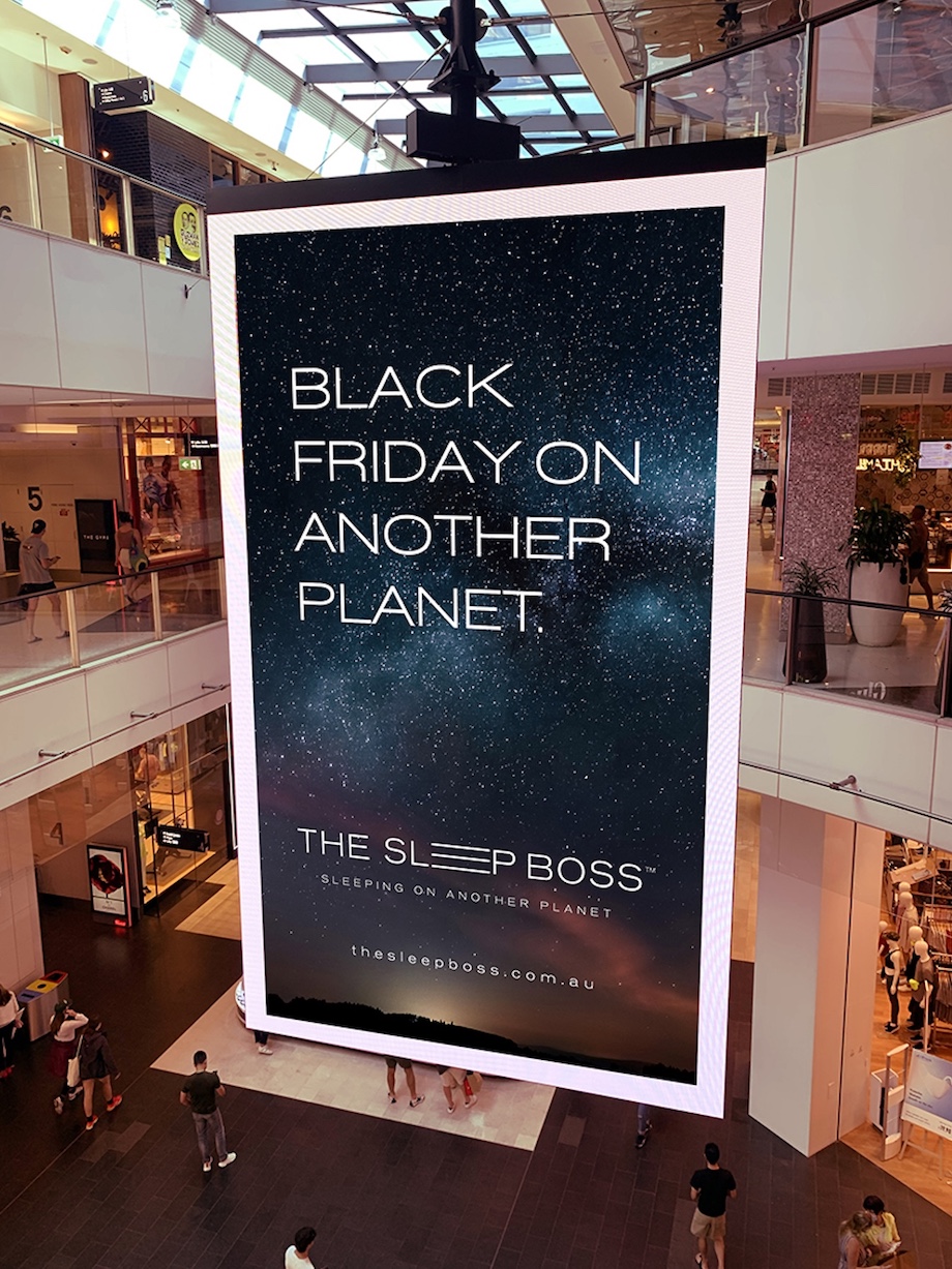 The Sleep Boss launches ‘Sleeping on Another Planet’ campaign via The Creative Cartel