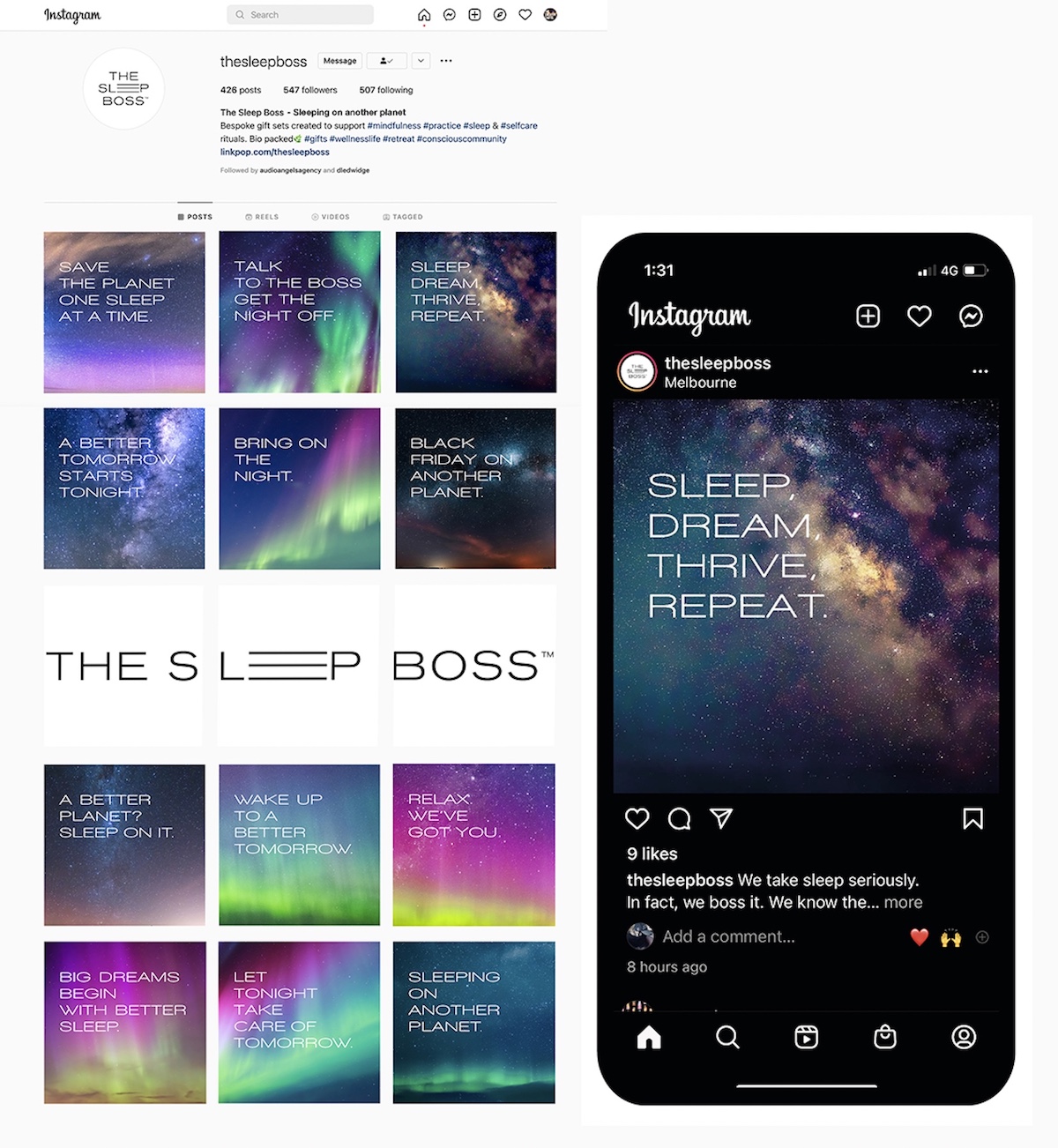 The Sleep Boss launches ‘Sleeping on Another Planet’ campaign via The Creative Cartel