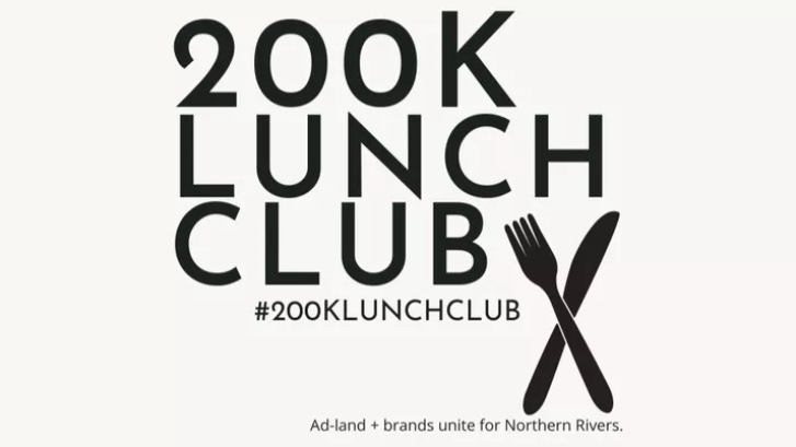 Advertising industry ‘200K Lunch Club’ seeks to raise funds to support flood impacted Northern Rivers Bundjalung Nation People