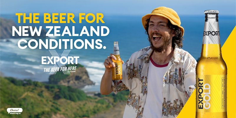 Export presents the Greatest Beer Garden in the World in new campaign via Saatchi & Saatchi NZ