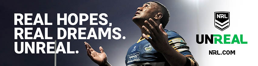 NRL launches new singular long-term creative platform ‘UNREAL’ via indie agency Emotive