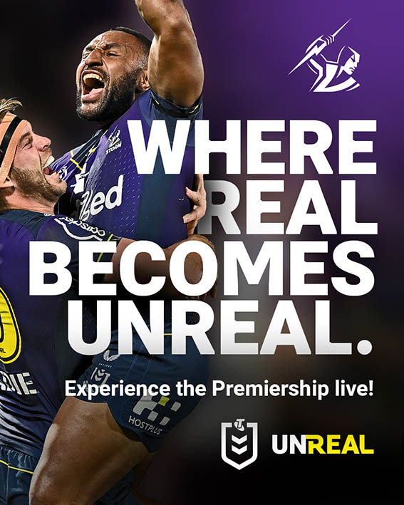 NRL launches new singular long-term creative platform ‘UNREAL’ via indie agency Emotive