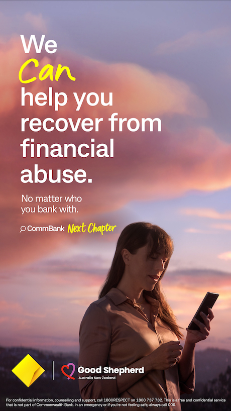 CommBank sets focus on ending financial abuse in Australia in new campaign via M&C Saatchi