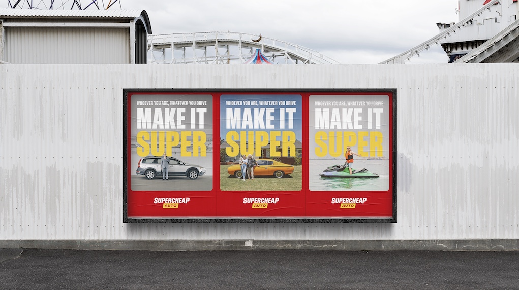 Supercheap Auto unveils ‘Make It Super’ platform and visual identity via The Monkeys and MAUD