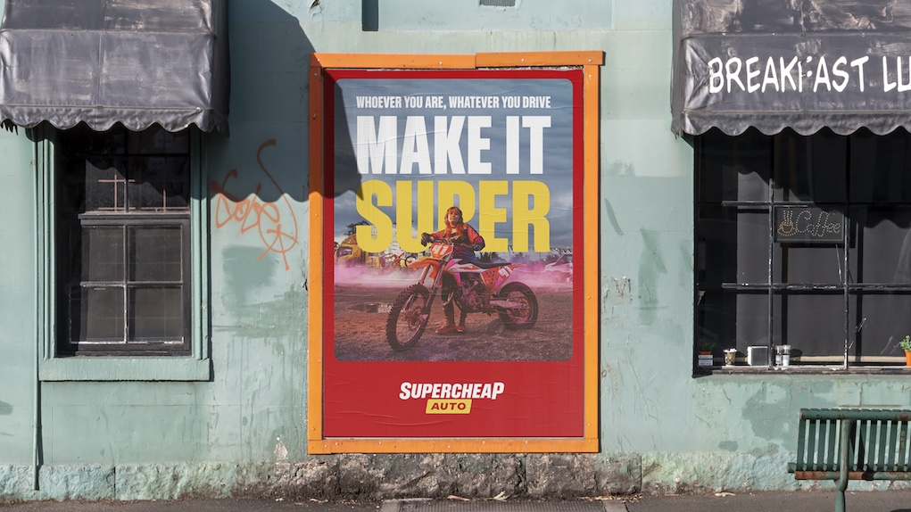 Supercheap Auto unveils ‘Make It Super’ platform and visual identity via The Monkeys and MAUD