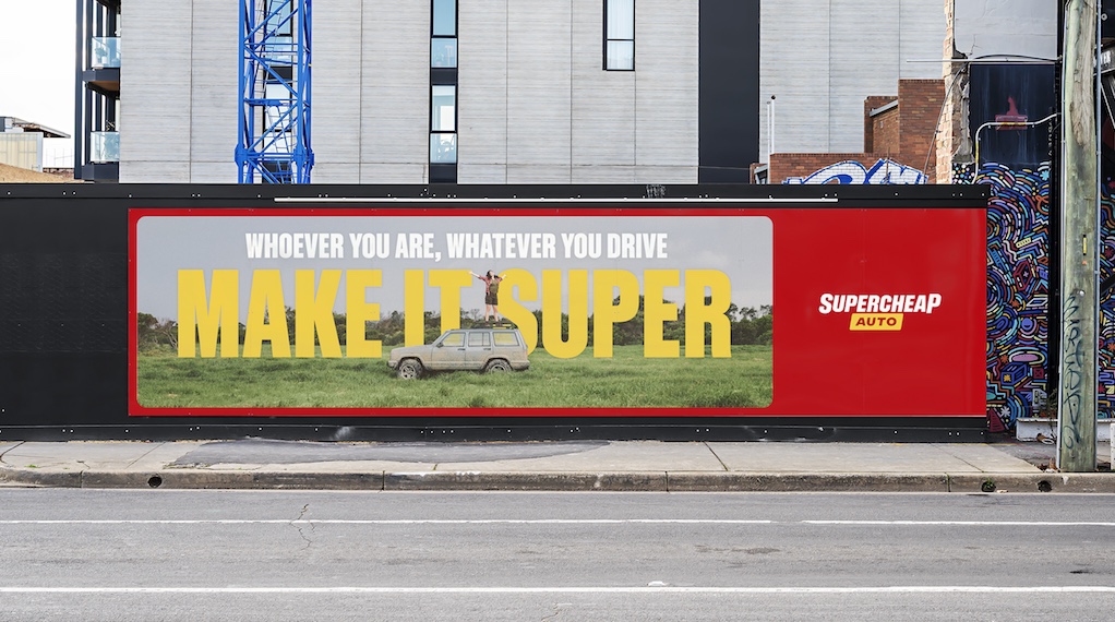 Supercheap Auto unveils ‘Make It Super’ platform and visual identity via The Monkeys and MAUD