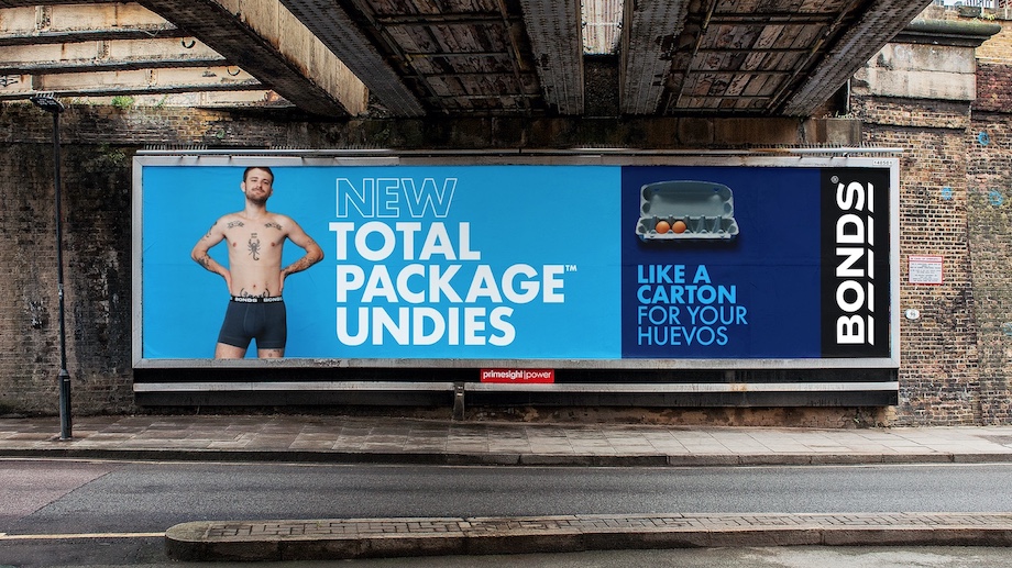 Bonds enlists unexpected experts for Bonds Total Package undies launch campaign via Special