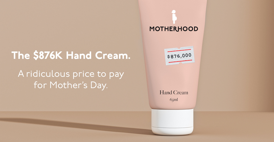 MIA (Mums In Ads) launches the $876,000 Hand Cream for Mother’s Day