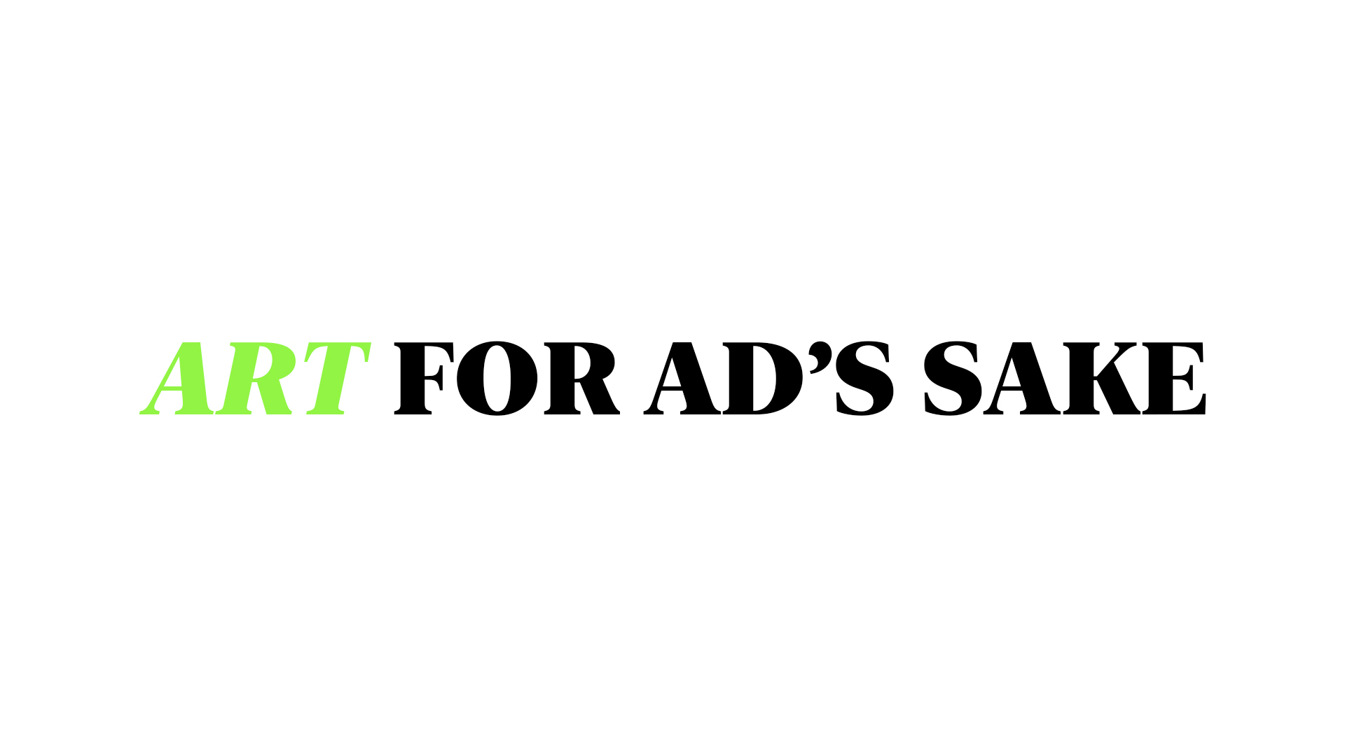 Advertising imitates art in new Art for Ad’s Sake content series by Hardhat’s Jonathan Heath