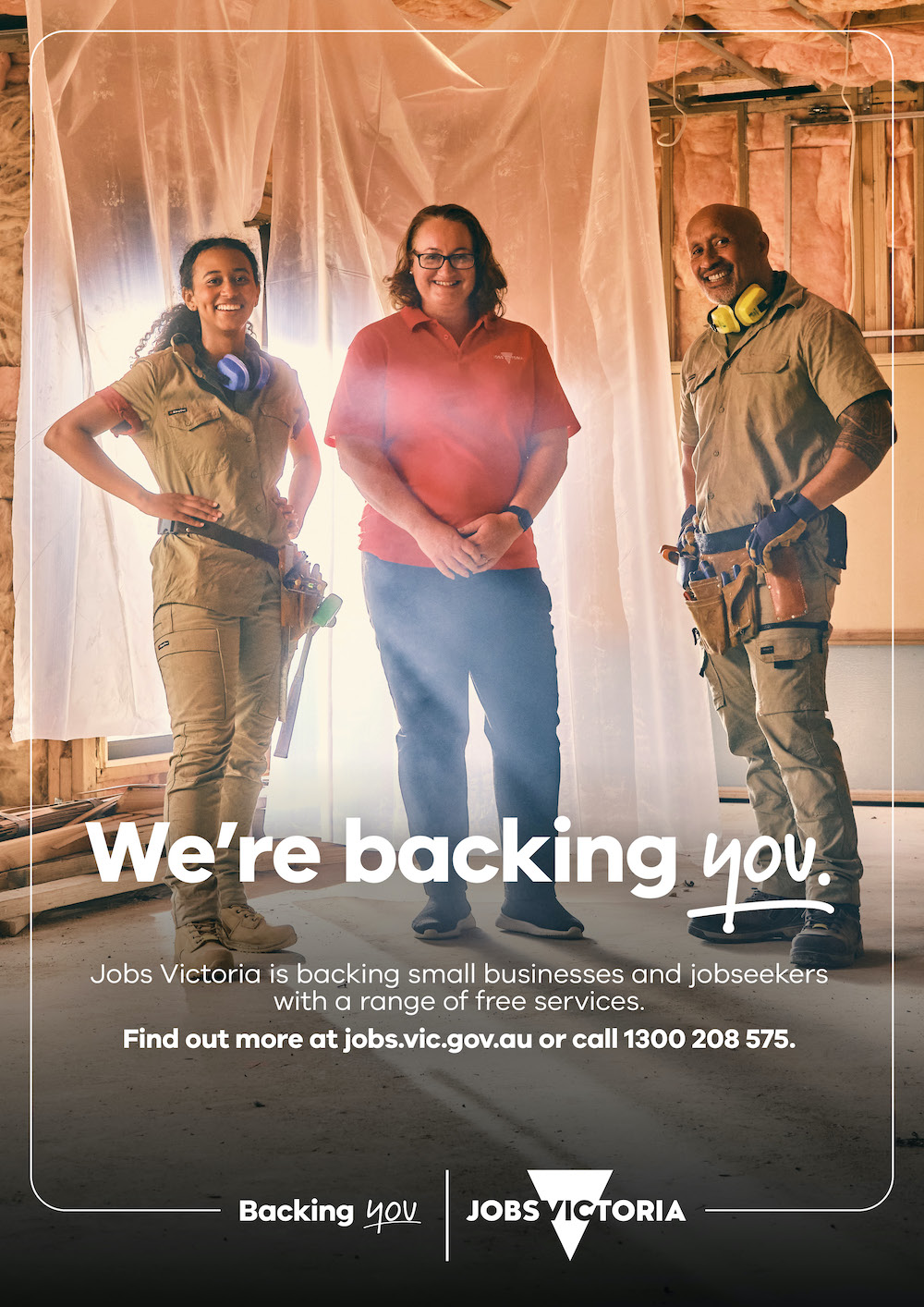 Jobs Victoria launches new ‘Backing You’ campaign via The Fuel Agency