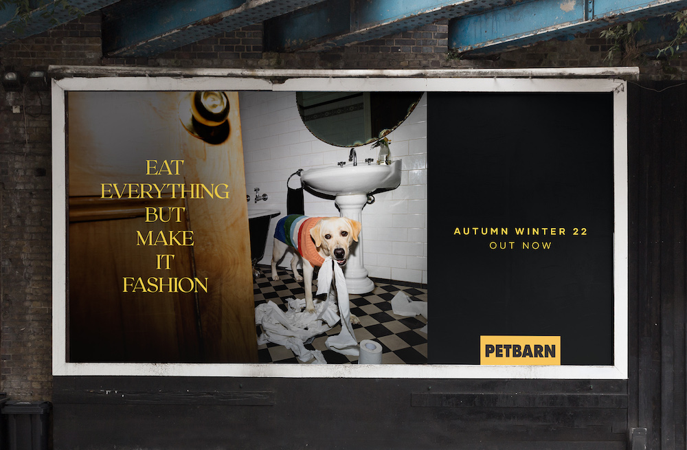 Petbarn launches new AW22 collection and national campaign via Howatson+Company